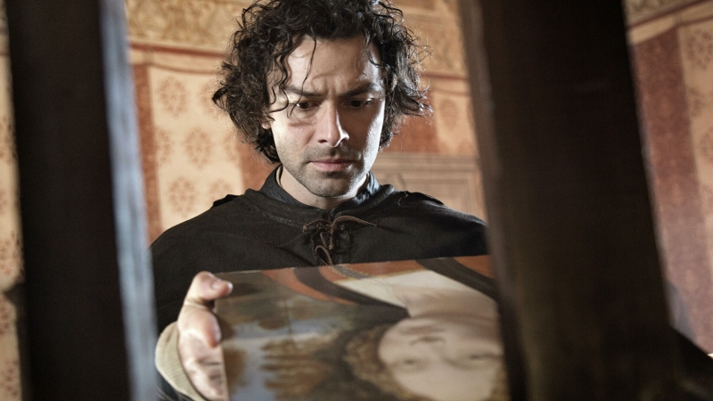 Эйдан Тернер рассказал, как снимался в сериале о тайнах Леонардо да Винчи