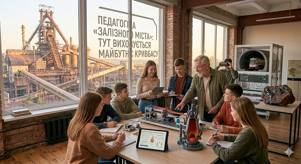 Педагогіка «залізного міста»: Як виховати майбутнє Кривбасу в умовах сучасних викликів