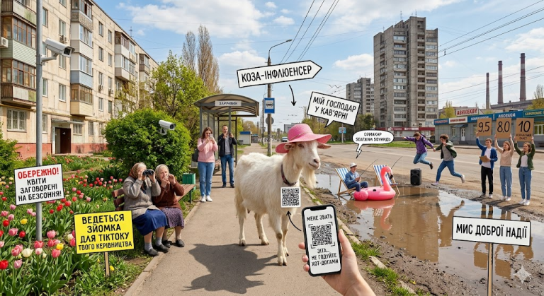 Космічна розсада, GPS для кози та асфальтний балет: свіжа порція криворізьких курйозів