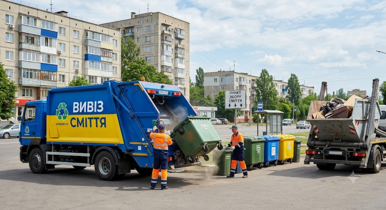 Вивіз сміття у Кривому Розі: як позбутися відходів швидко та екологічно
