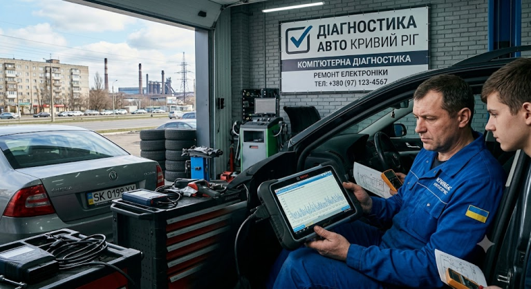 Комп’ютерна діагностика авто у Кривому Розі: як попередити дорогий ремонт