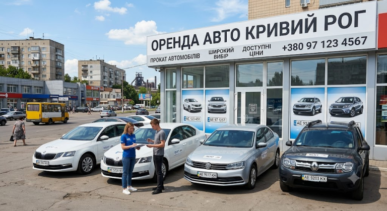 Аренда авто в Кривом Роге: советы по выбору и безопасному прокату