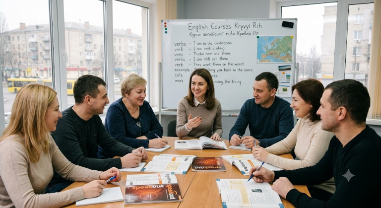 Курси англійської мови у Кривому Розі: як обрати школу та почати говорити