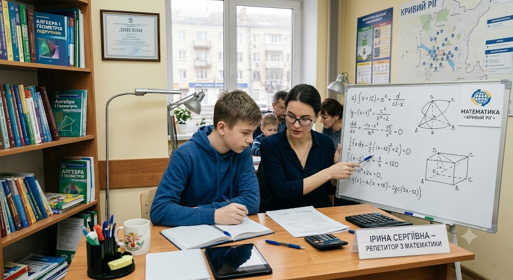 Репетитор по математике в Кривом Роге Репетитор по математике в Кривом Роге