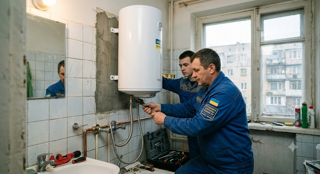 Встановлення бойлера у Кривому Розі Встановлення бойлера у Кривому Розі